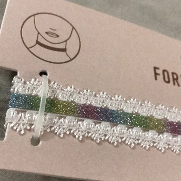 Rainbow Choker (one size) - Picture 2 of 3